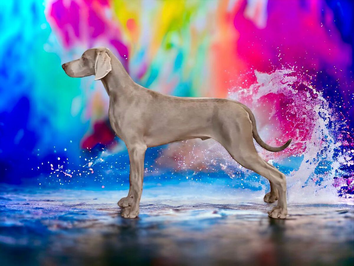Image of Run To The Hills Just Weimaraner
